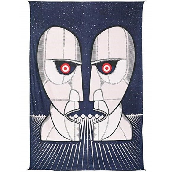 New Pink Floyd Division Bell Album Cover Tapestry Wall Hanging Decor Heads NIP - Picture 1 of 2